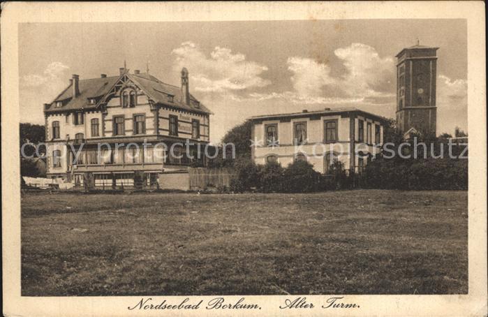 BORKUM Nordseebad Niedersachsen Alter Turm