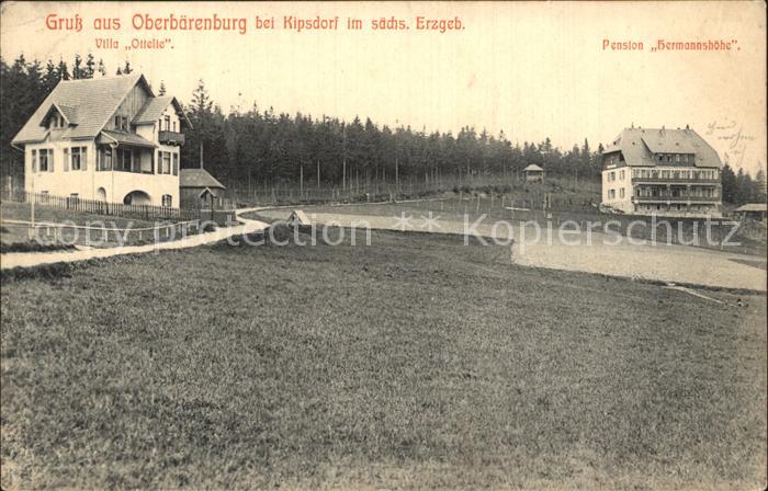 Oberbaerenburg Baerenburg Pension Hermannshoehe Villa Ottelie