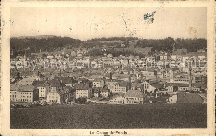 La Chaux-de-Fonds Vue generale