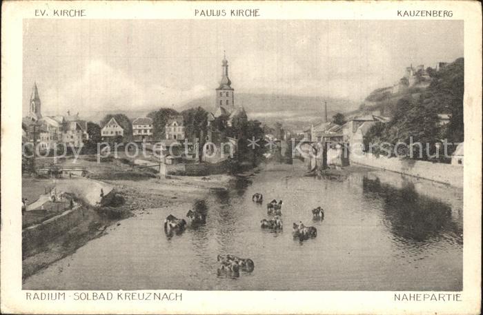 Bad Kreuznach Kirchen Kauzenberg Nahe Radium Solbad