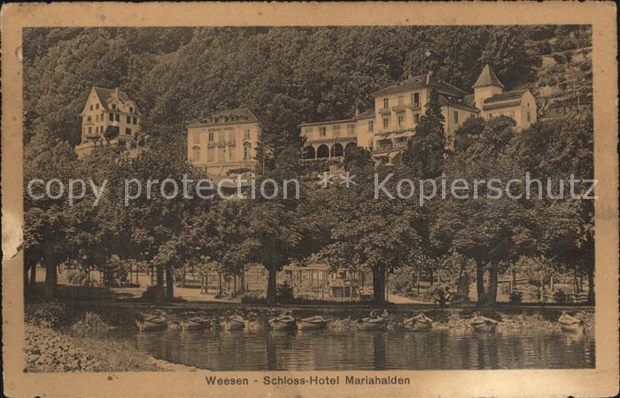 Weesen SG Schlosshotel Mariahalden