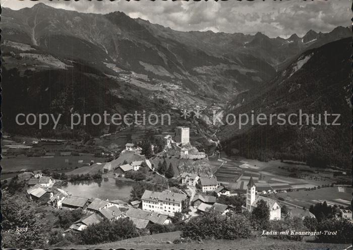 Ladis Panorama mit Kaunergrat