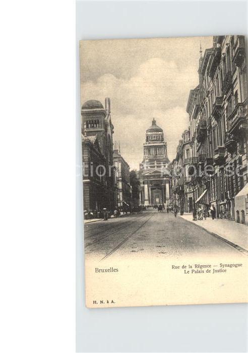 Bruxelles Bruessel Rue de la Régence Le Palais deJustice