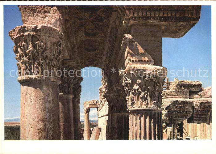 Baalbek Baalbeck Bacchustempel