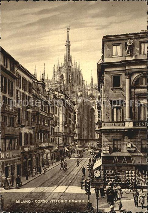 Milano Corso Vittorio Emanuele