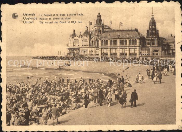Ostende Oostende Kurhaus Strand