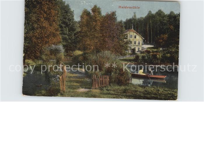 DRESDEN Elbe Haidemuehle bei Langebrueck