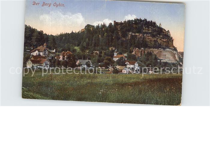 Oybin Sachsen mit Berg