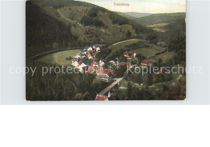 Treseburg Harz Fliegeraufnahme