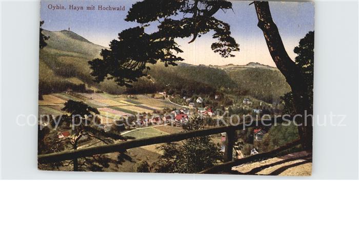 Oybin Sachsen Hayn mit Hochwald