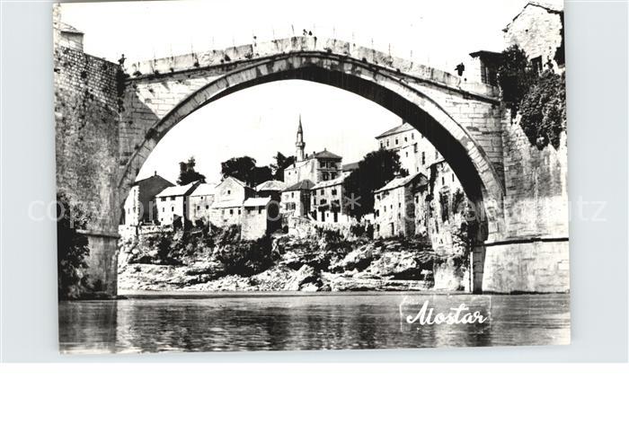 Mostar Moctap alte Steinbruecke