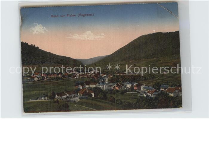 Raon-sur-Plaine Fliegeraufnahme