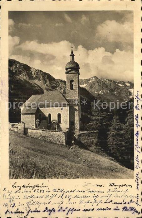 Motive Bergkirchlein Alpen