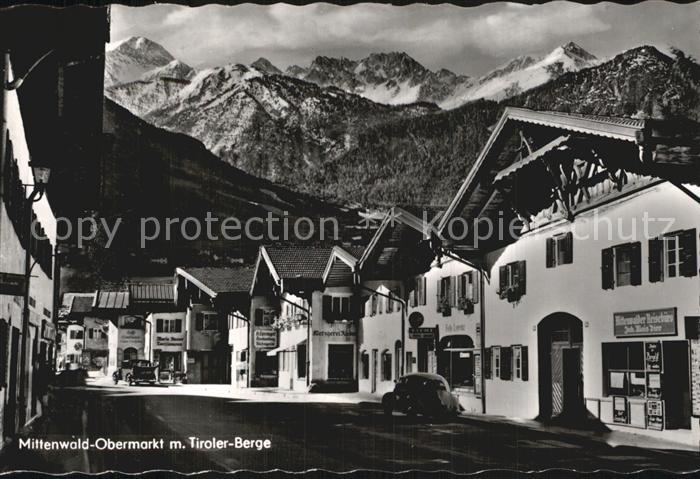Mittenwald Karwendel Tirol Tiroler Berge