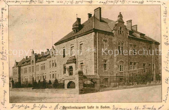 Lahr Schwarzwald Garnisionslazarett