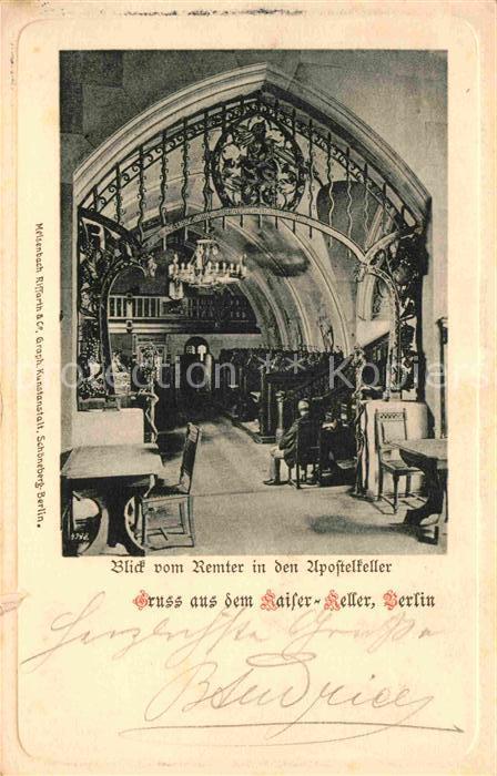BERLIN  CITY Kaiser Keller Remter Apostelkeller