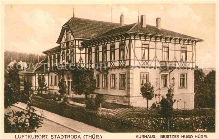 Stadtroda Kurhaus Hugo Huegel