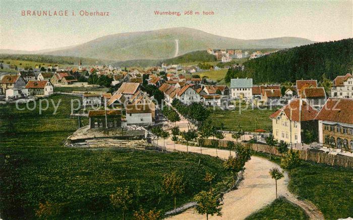 Braunlage Harz Wurmberg Ansicht
