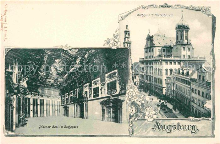 Augsburg Rathaus Goldener Saal Turm
