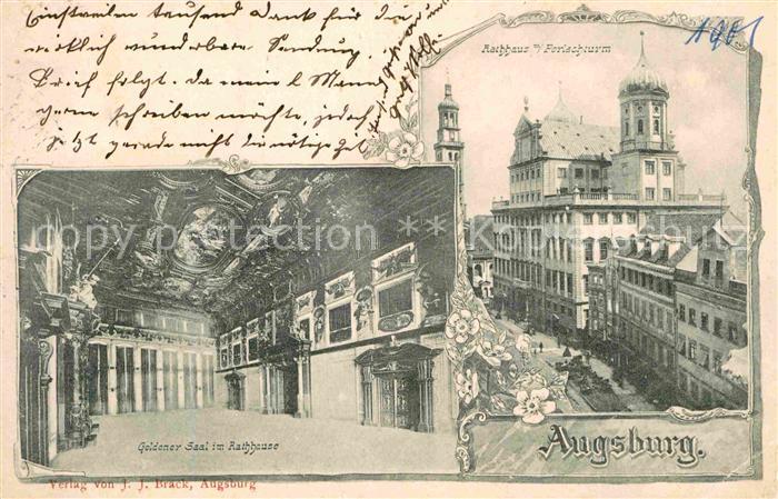 Augsburg Rathaus Perlachturm