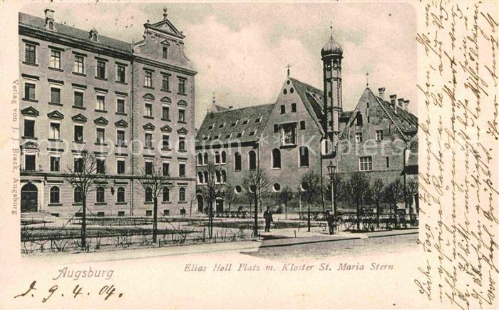 Augsburg Elias Holl Platz Kloster Maria Stern