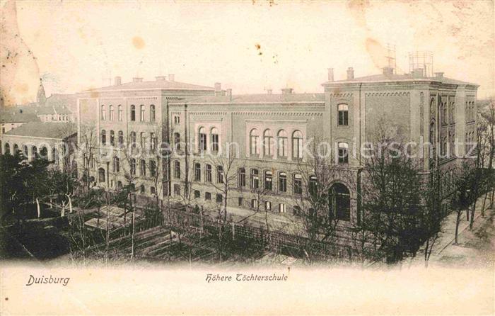 Duisburg Ruhr Hoehere Toechterschule