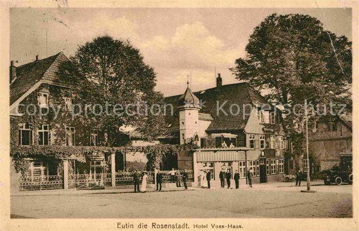Eutin Schleswig-Holstein Rosenstadt Hotel Voss Haus