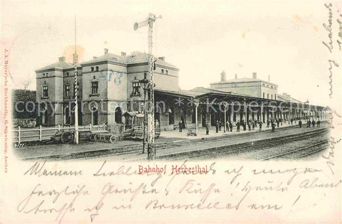 Herbesthal Wallonie Bahnhof