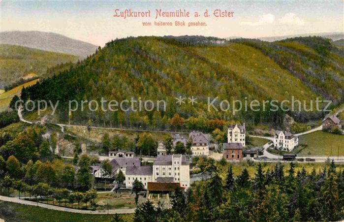 Neumuehle Elster Panorama Luftkurort