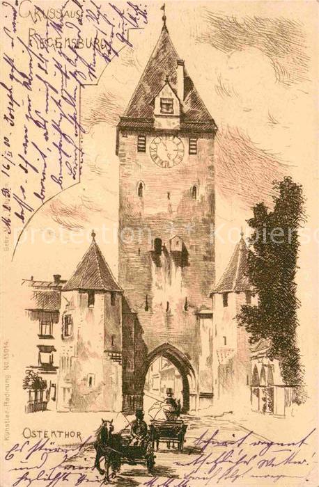 REGENSBURG Bayern Ostenthor