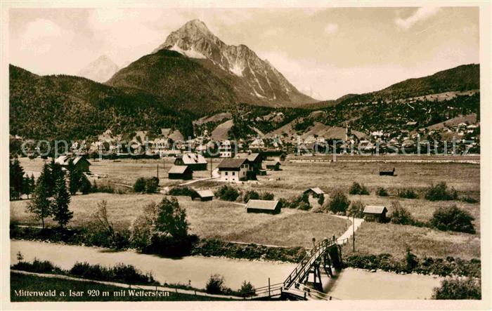 Mittenwald Bayern Isar Wetterstein