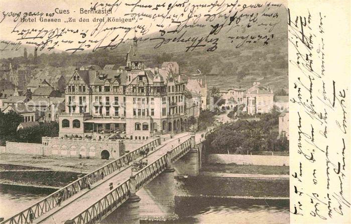 Kues Hotel Drei Koenigen Gassen Bruecke Mosel