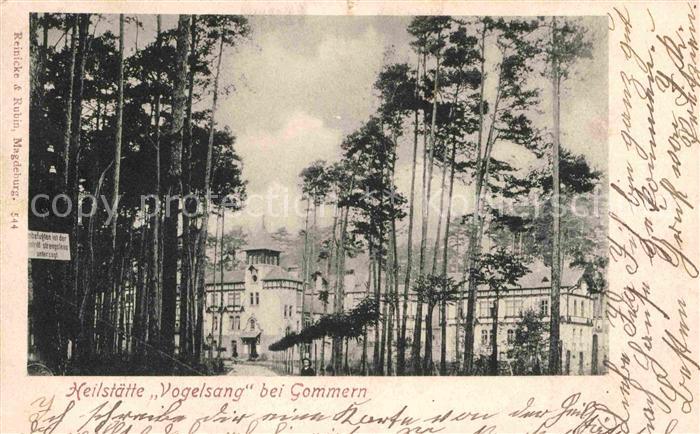 Vogelsang Gommern Heilstaette