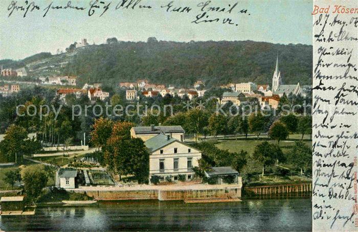 Bad Koesen Panorama Bootsanlegestelle