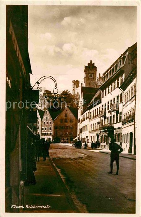 Fuessen Allgaeu Reichenstrasse