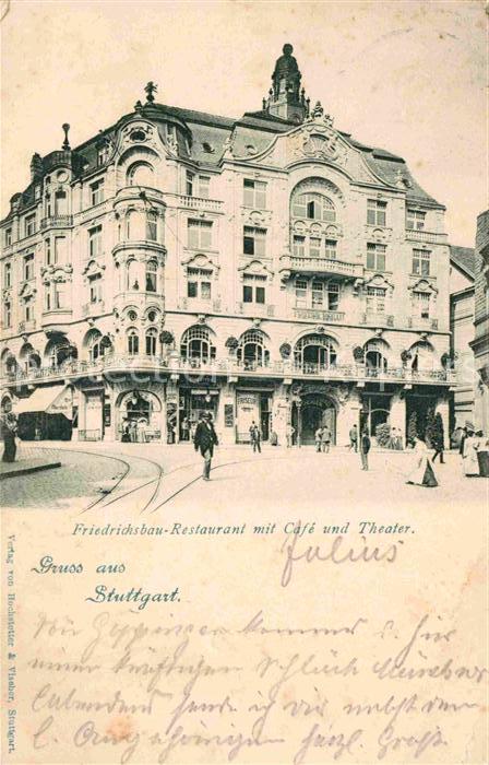 STUTTGART  CITY Friedrichsbau Restaurant Theater