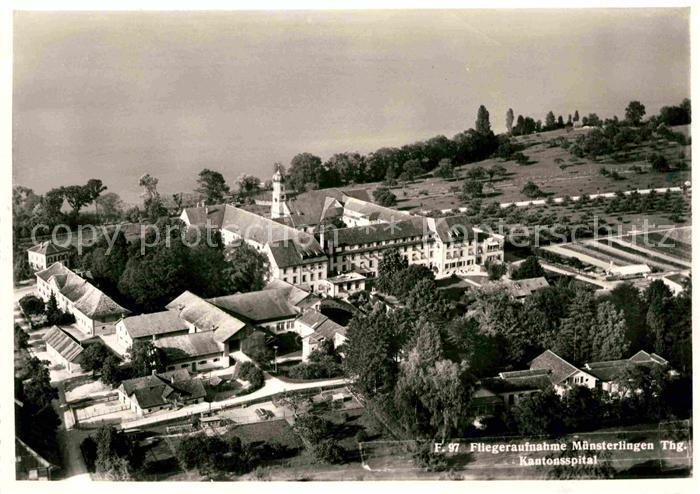 Muensterlingen TG Kantonsspital Fliegeraufnahme
