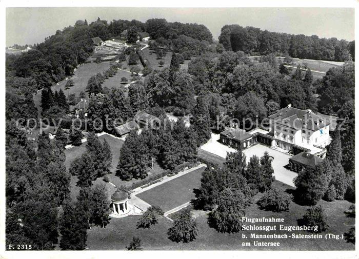 Mannenbach-Salenstein Schlossgut Eugensberg Flugaufnahme