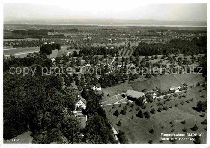Bischofszell Blidegg Flugaufnahme