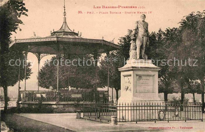 Les Basses Debkmal Henri IV.