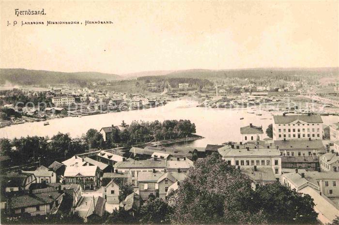 Haernosand Panorama Luftbild