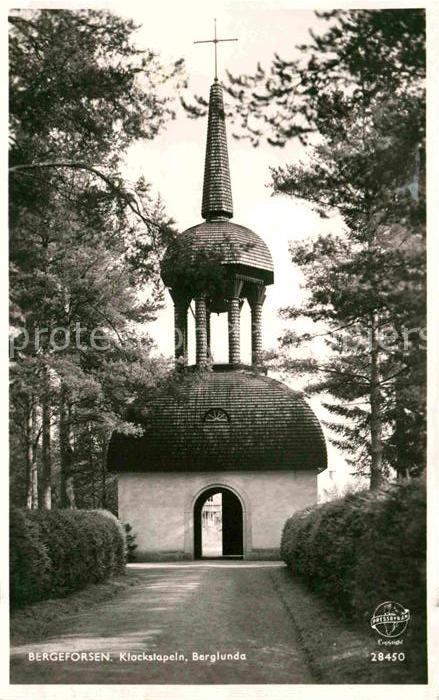 Schweden Bergefoersen Klockstapeln Berglunda