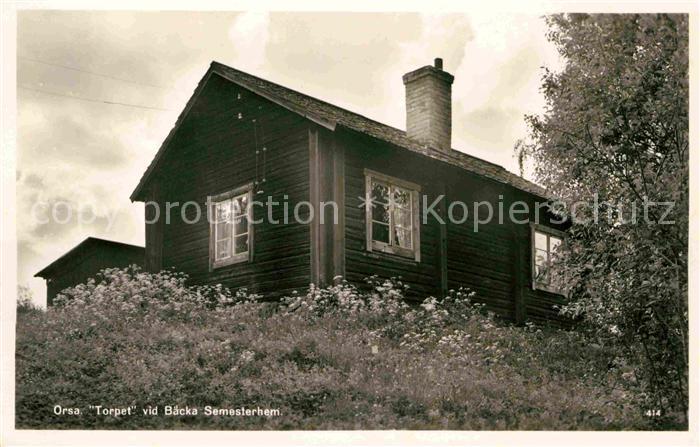 Orsa Torpet Baecka Semesterhem