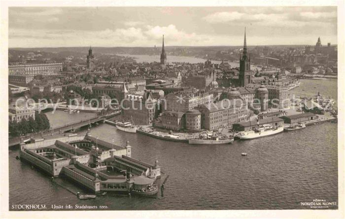 Stockholm Blick zum Stadthaus