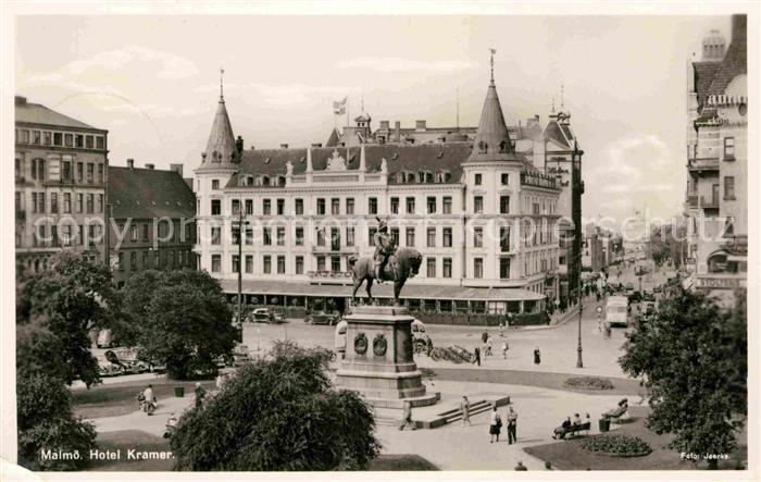 Malmoe Hotel Kramer Denkmal