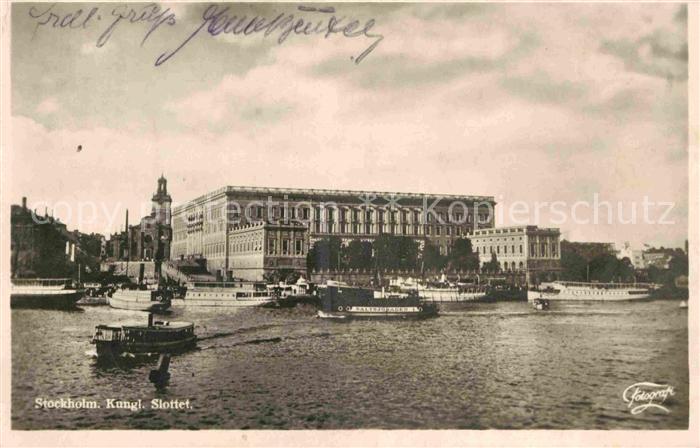 Stockholm Koenigliches Schloss