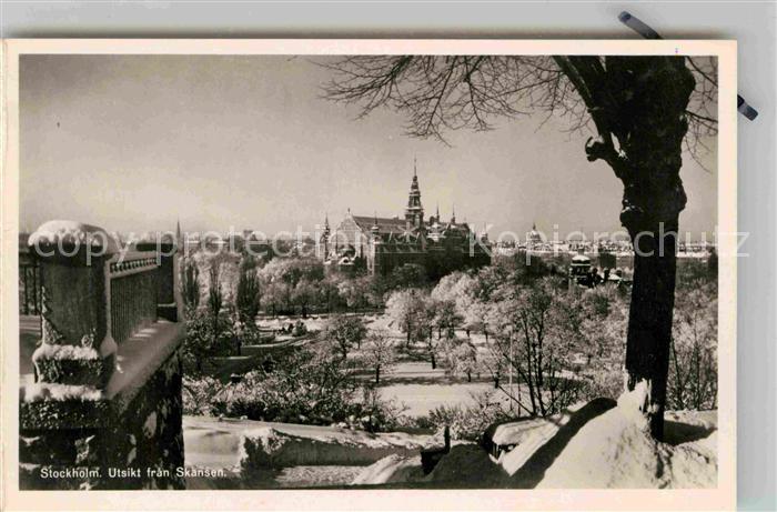 Stockholm Skansen Kirche Panorama