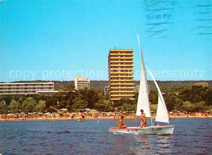 Zlatni Piassatzi Segelboot Strand Hotel