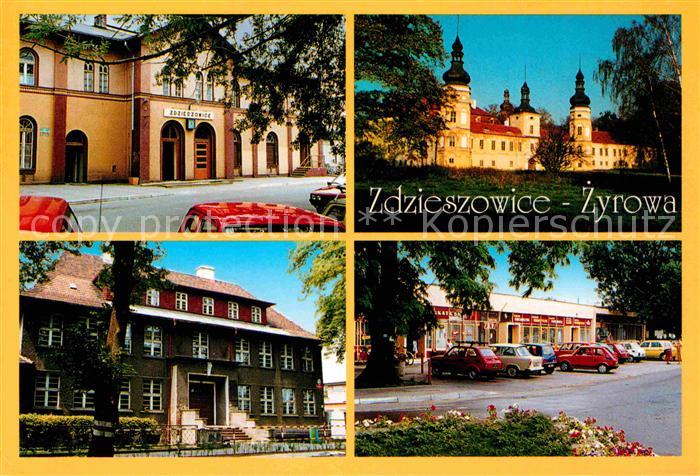 Zdzieszowice Schloss Stadtansichten