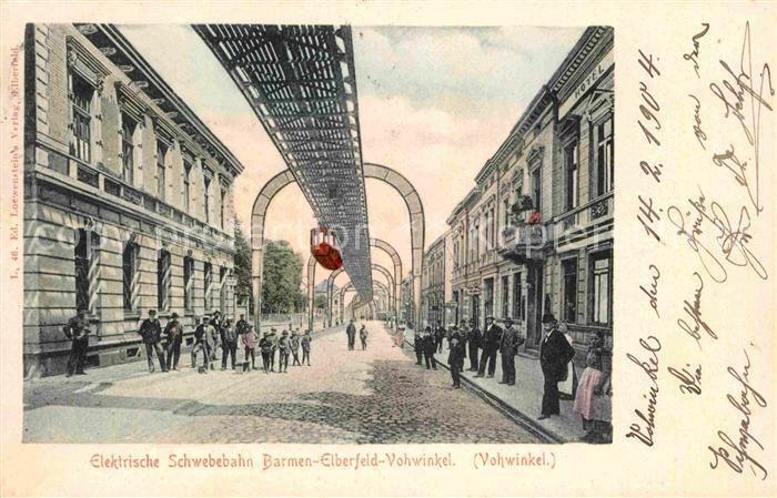 Barmen Wuppertal Schwebebahn